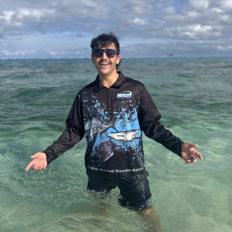 LIMITED EDITION: Black Big Cat Fishing Shirt